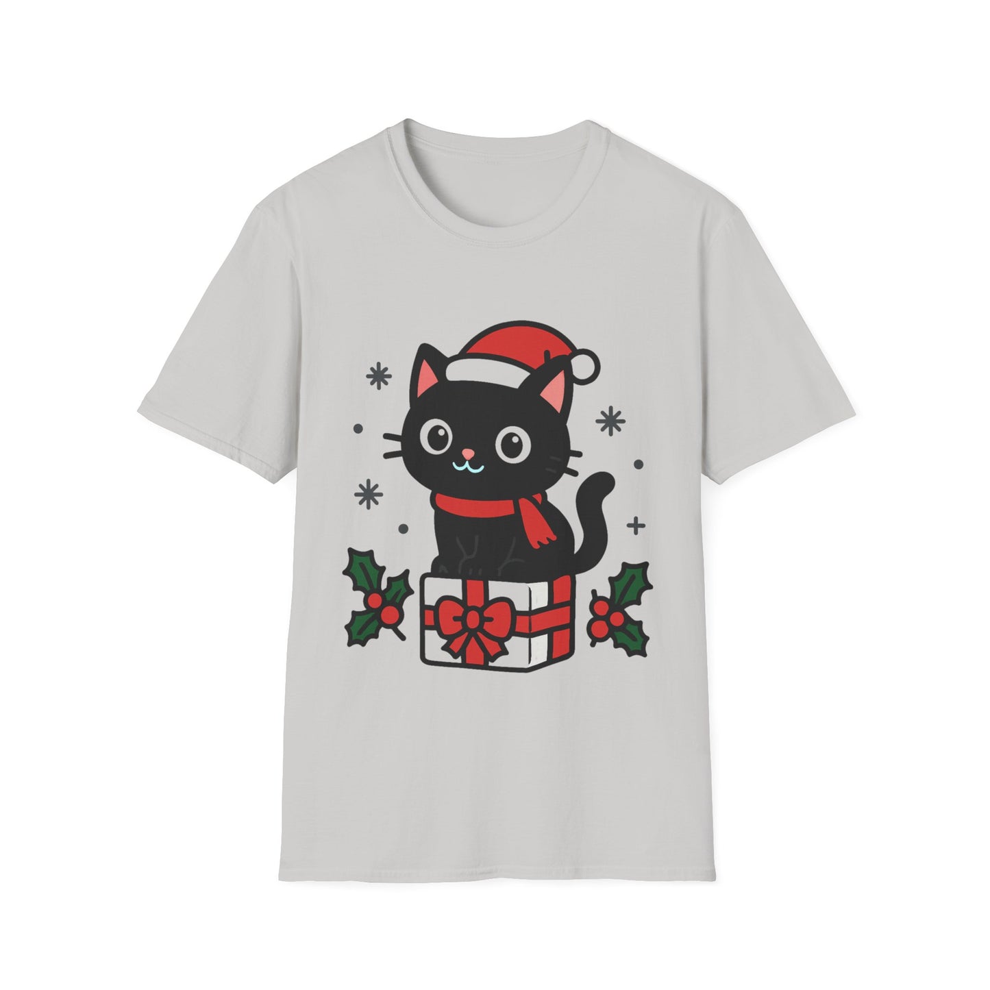 Kawaii Kitten 1st Christmas T-Shirt