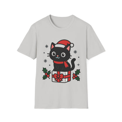 Kawaii Kitten 1st Christmas T-Shirt