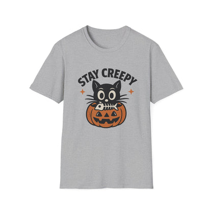Stay Creepy Cat T-Shirt