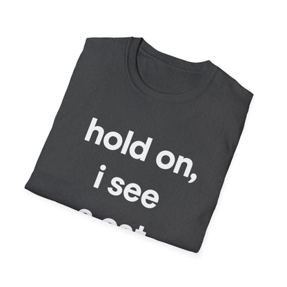 Hold On Cat T-Shirt
