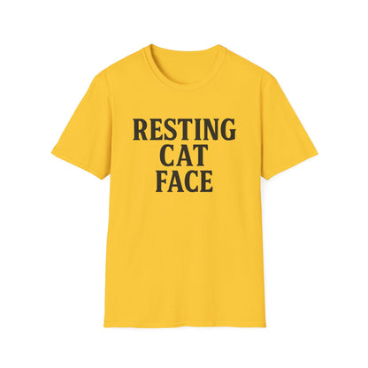 Resting Cat Face T-Shirt