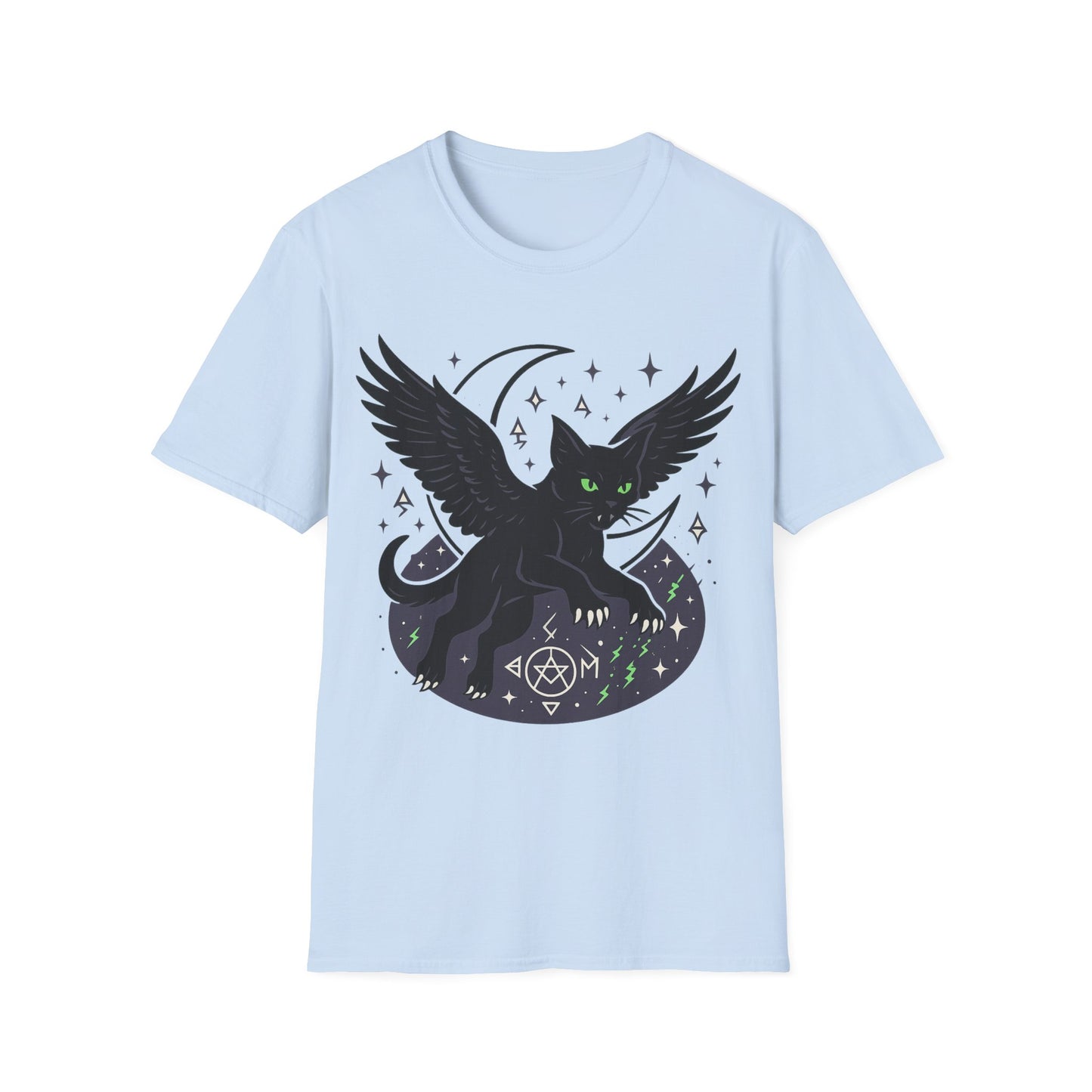 Winged Cat in Flight T-Shirt