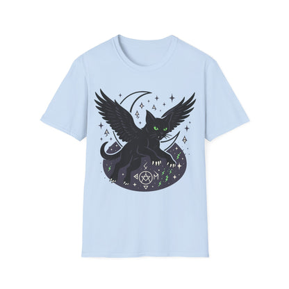 Winged Cat in Flight T-Shirt