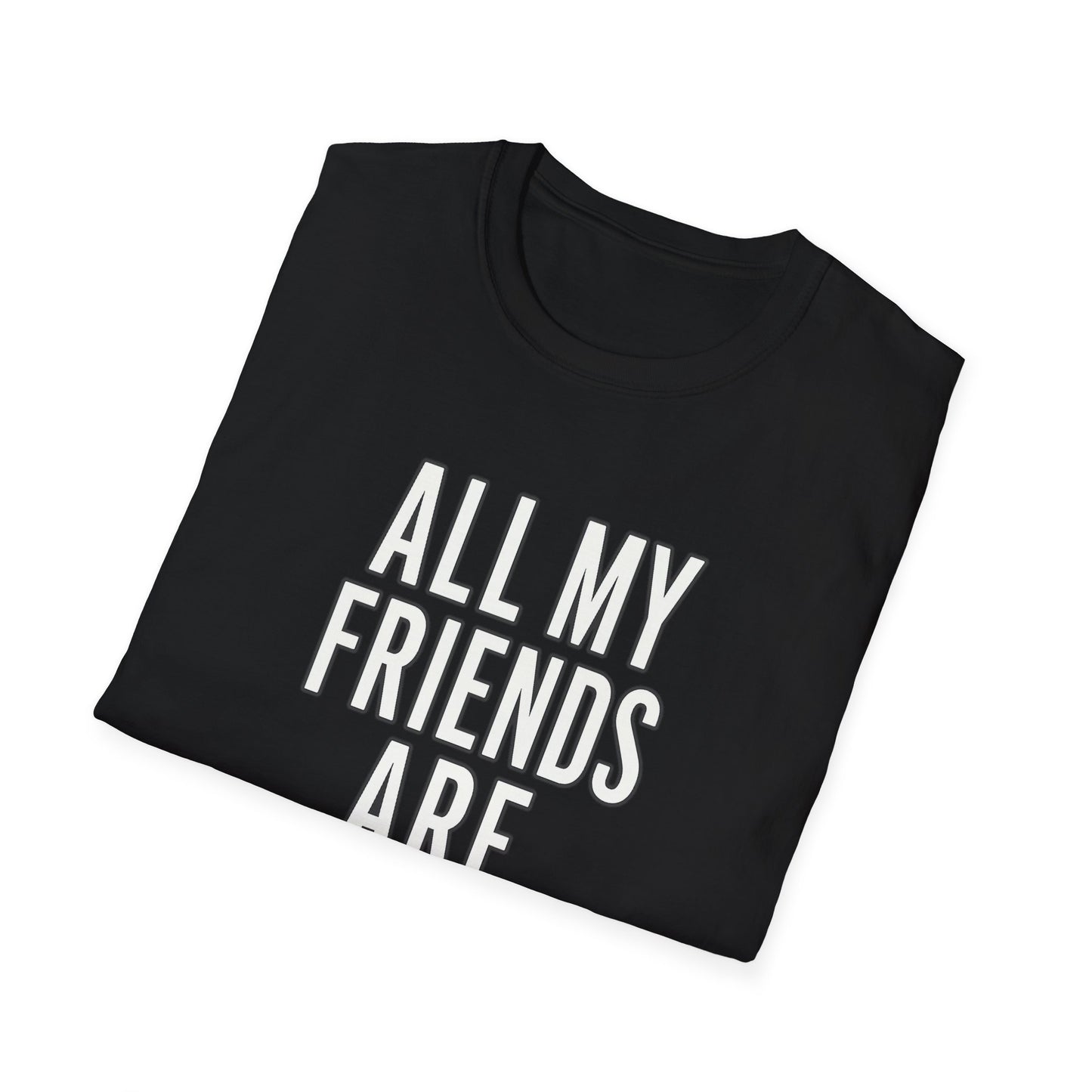 All My Friends Cat T-Shirt