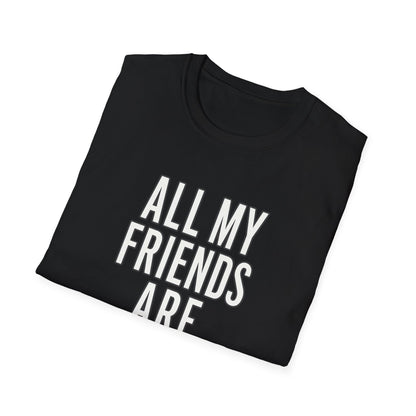 All My Friends Cat T-Shirt