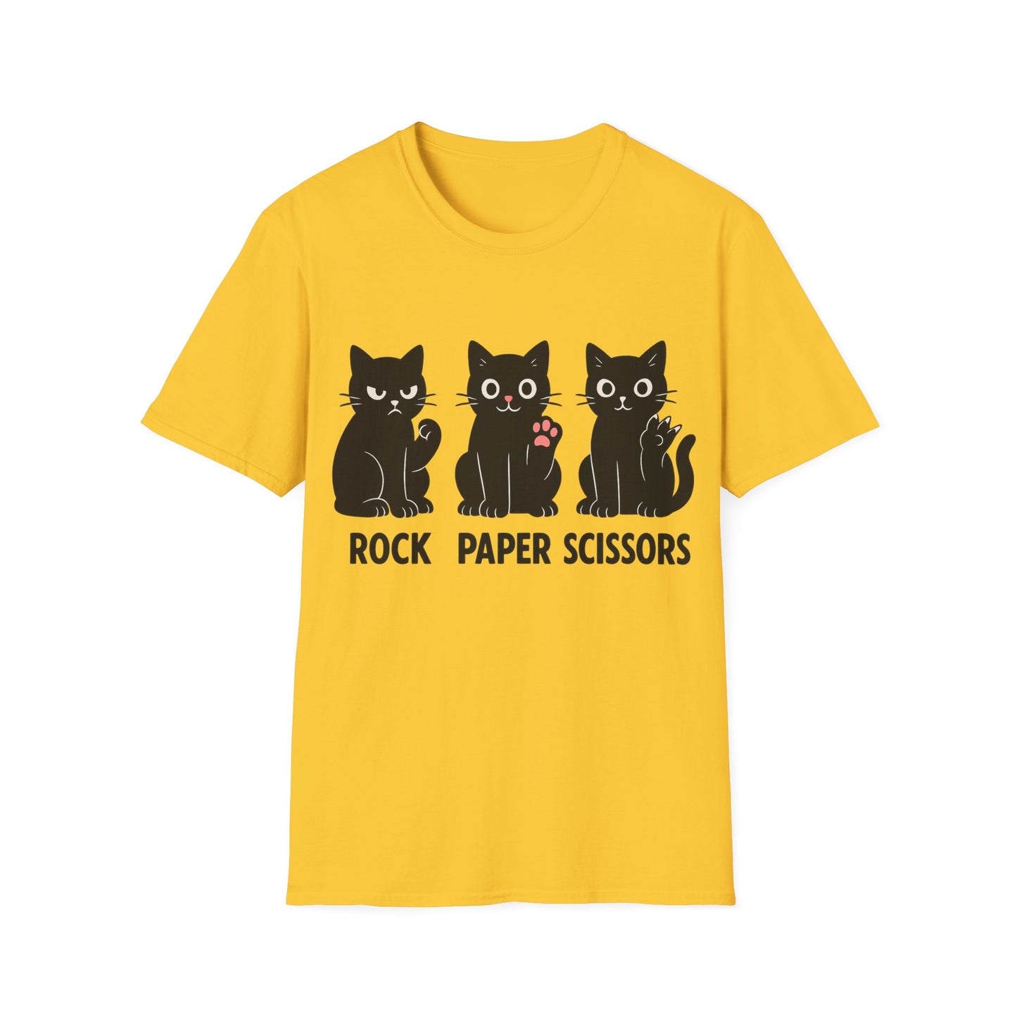 Rock Paper Scissors Kittens T-Shirt