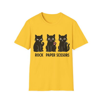 Rock Paper Scissors Kittens T-Shirt