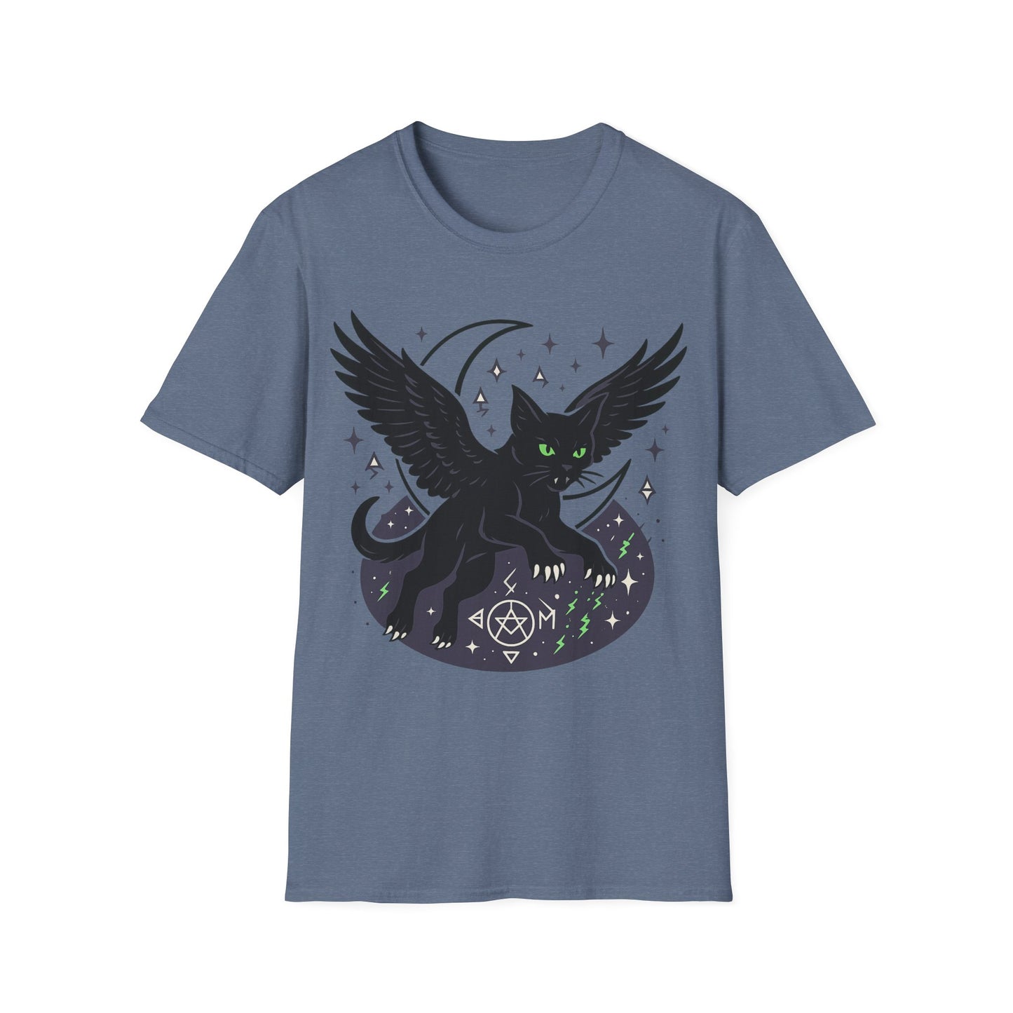 Winged Cat in Flight T-Shirt
