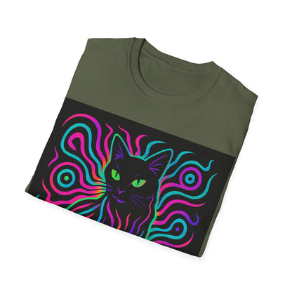 Neon Cat T-Shirt