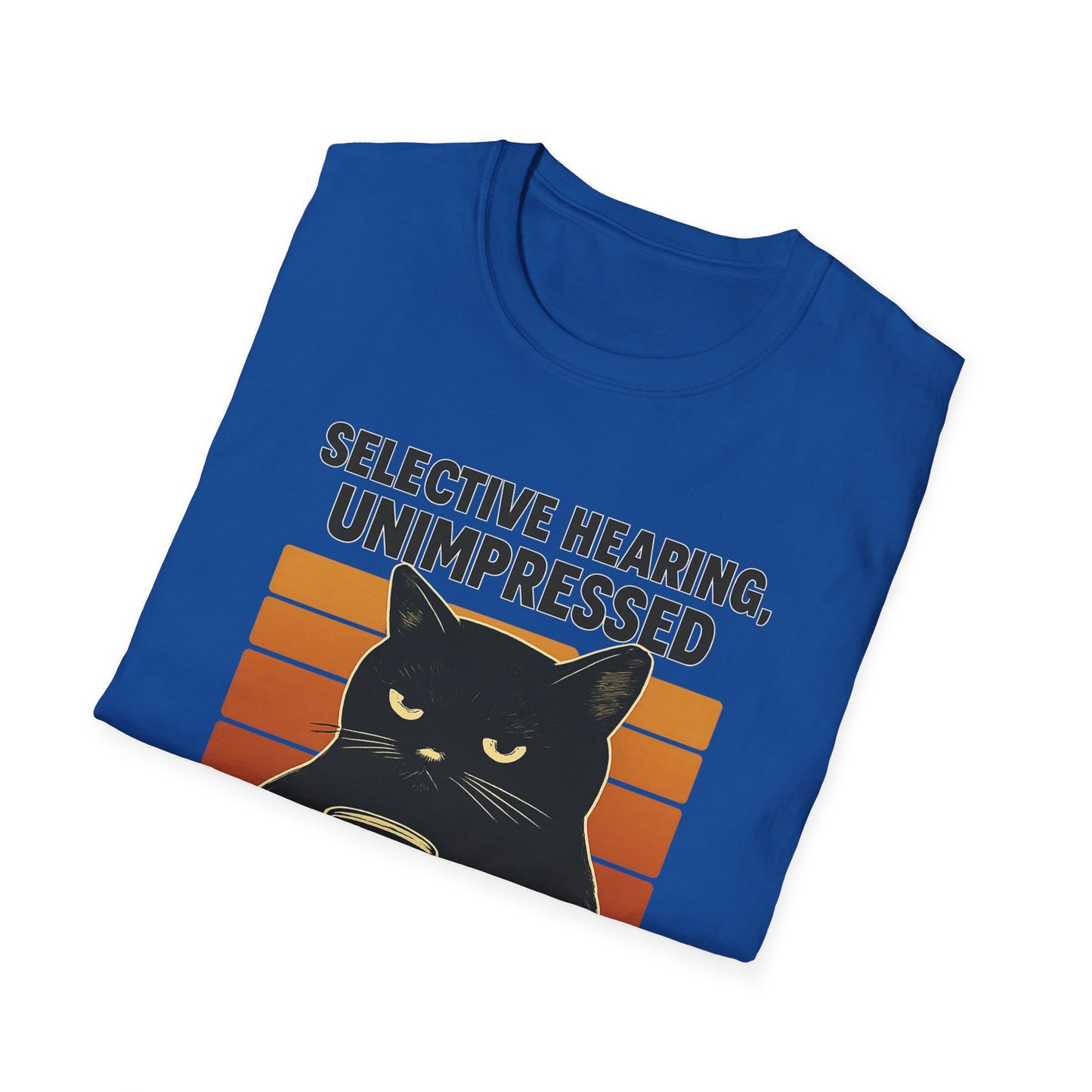 Selective Hearing Cat T-Shirt