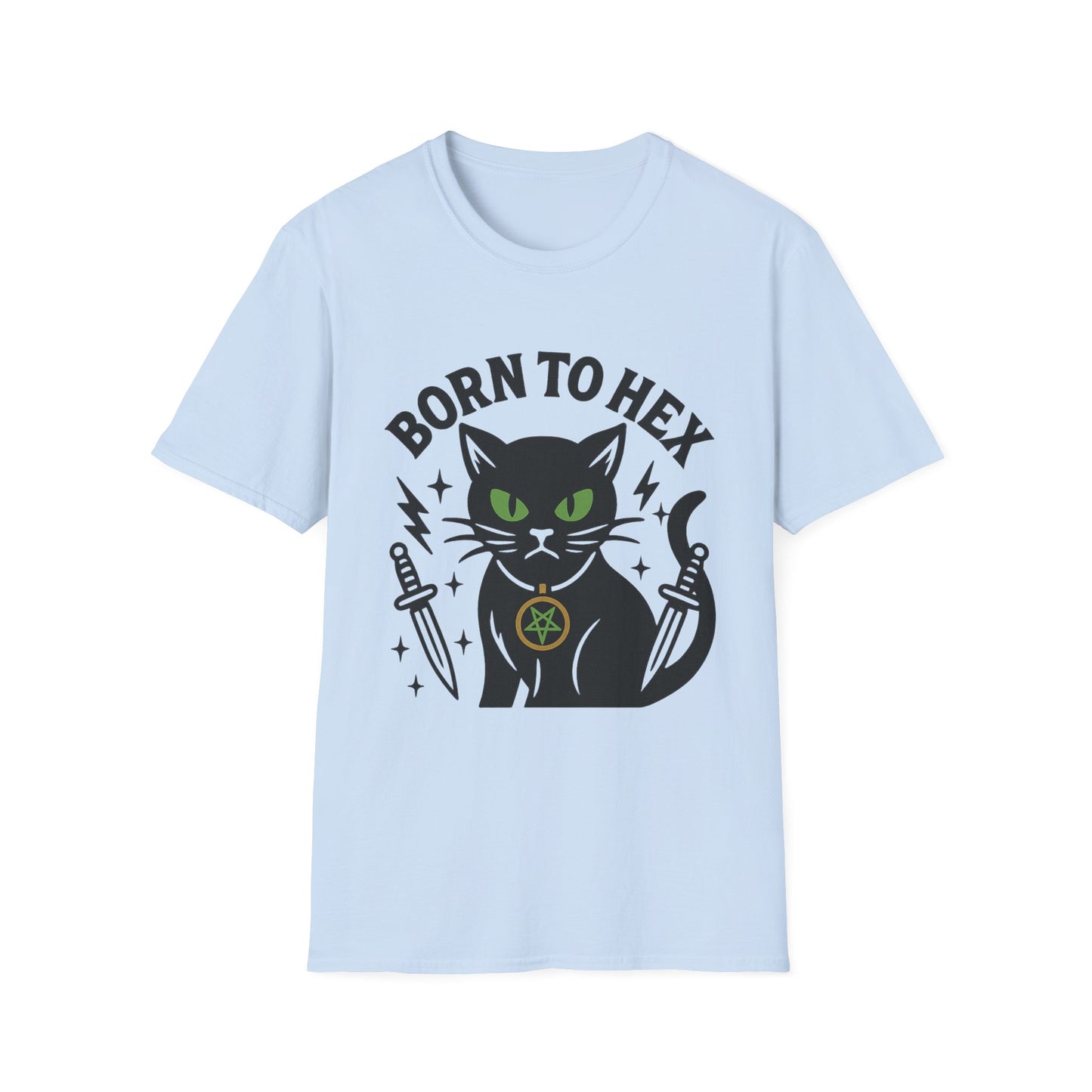 Black Cat Hex T-Shirt