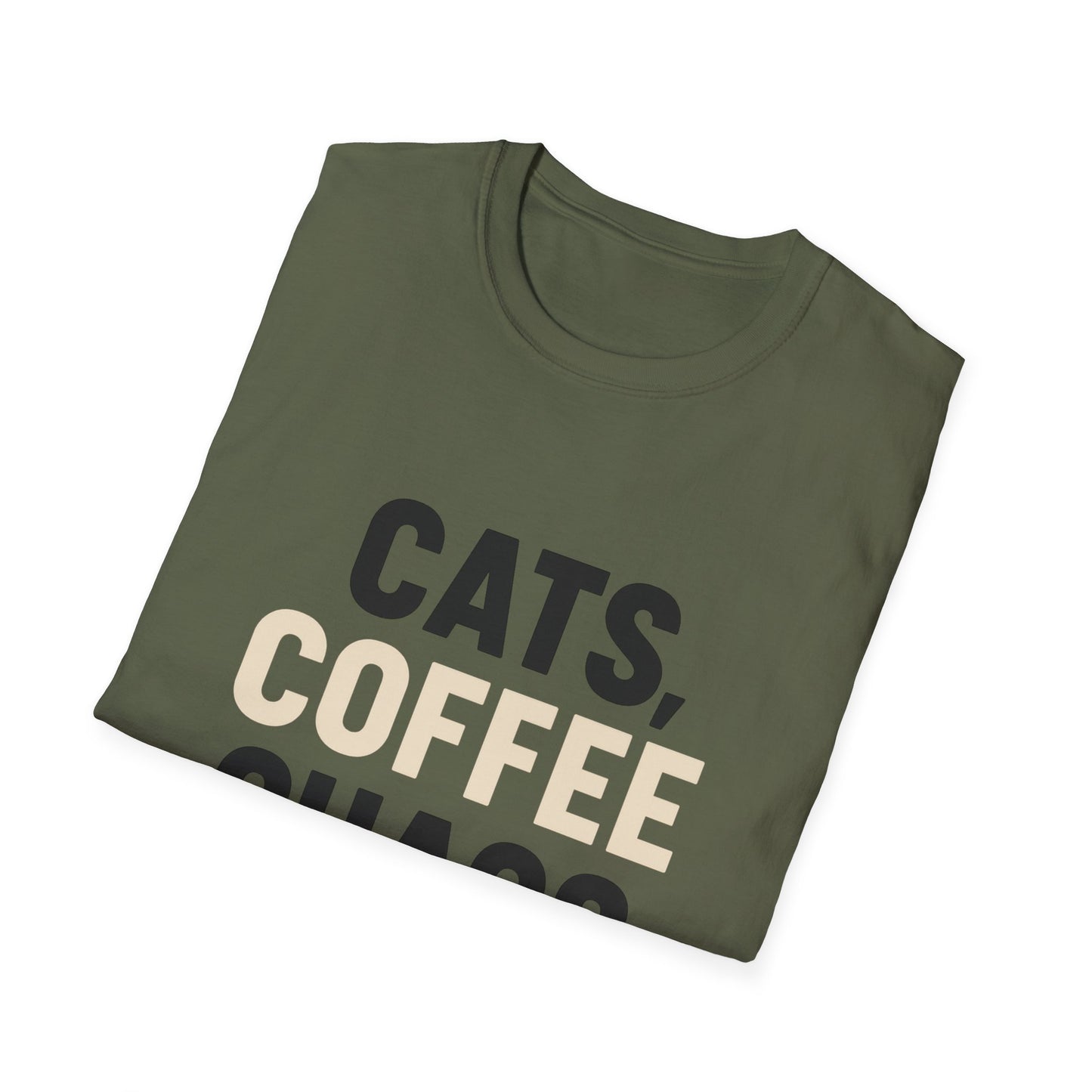 Cats Coffee Chaos T-Shirt