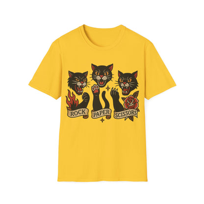 Rock Paper Cats T-Shirt