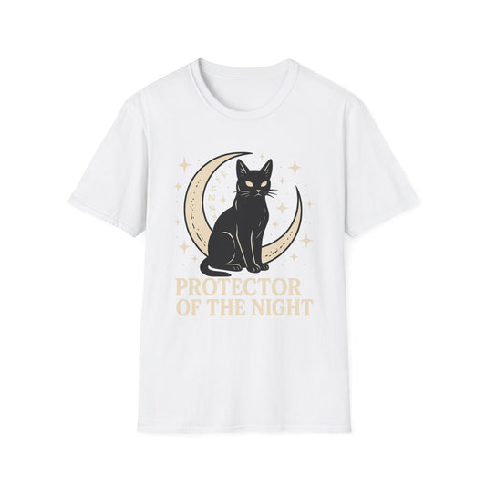 Night Protector Cat T-Shirt