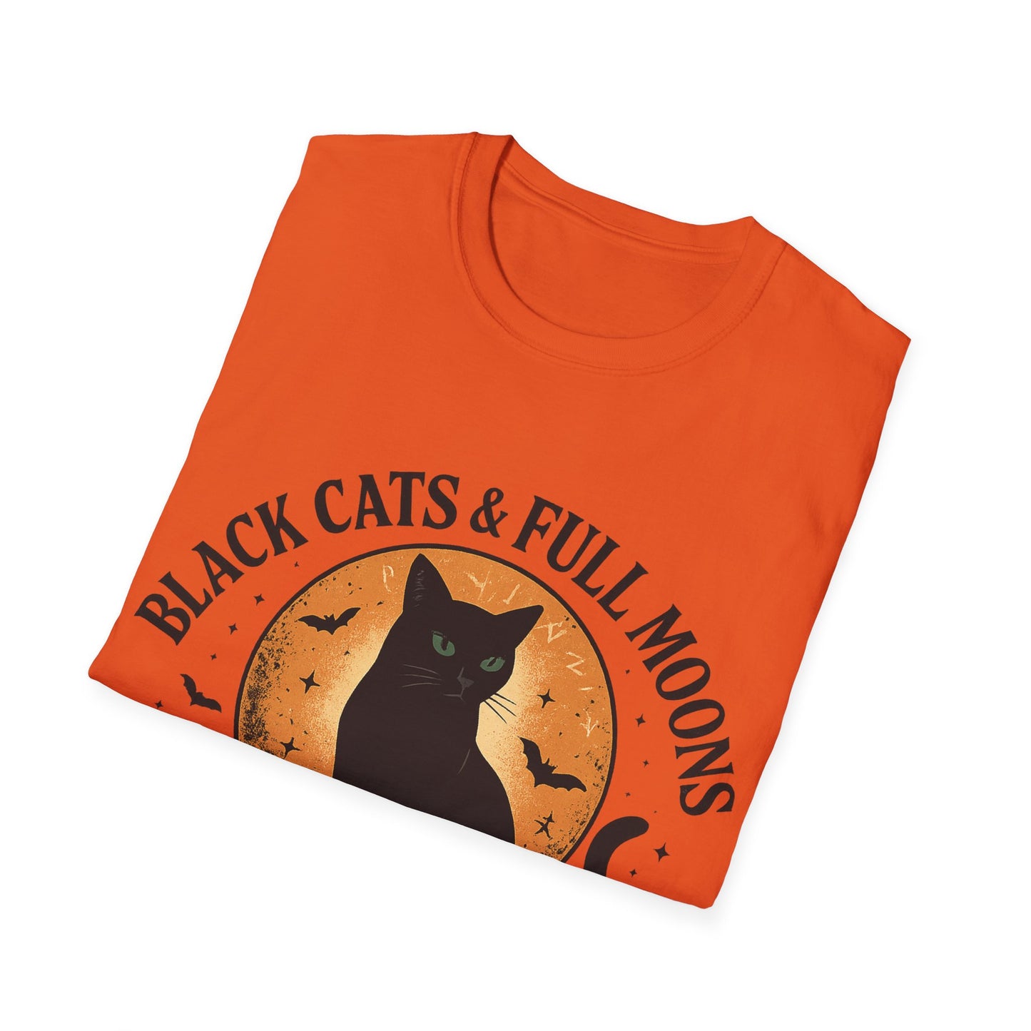 Black Cats Full Moons T-Shirt