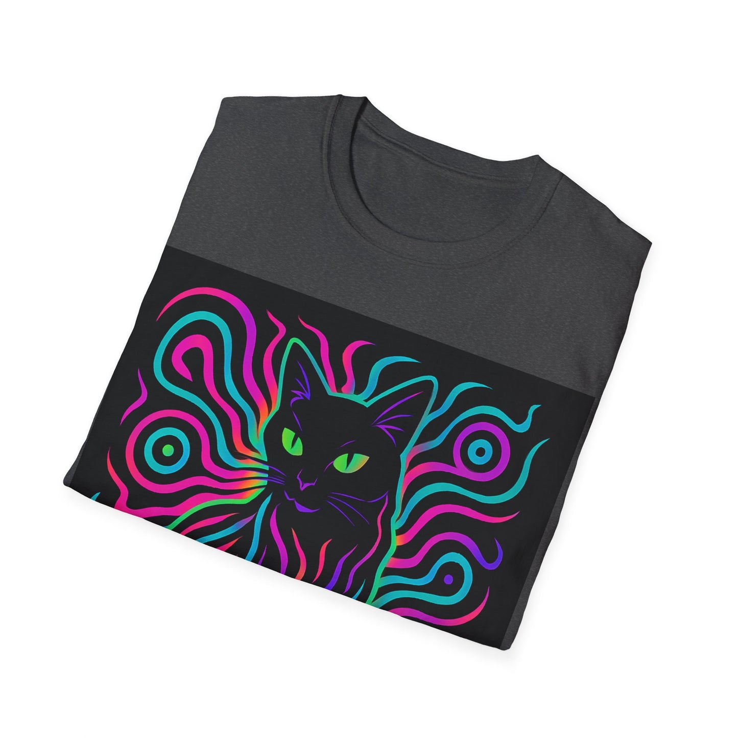 Neon Cat T-Shirt