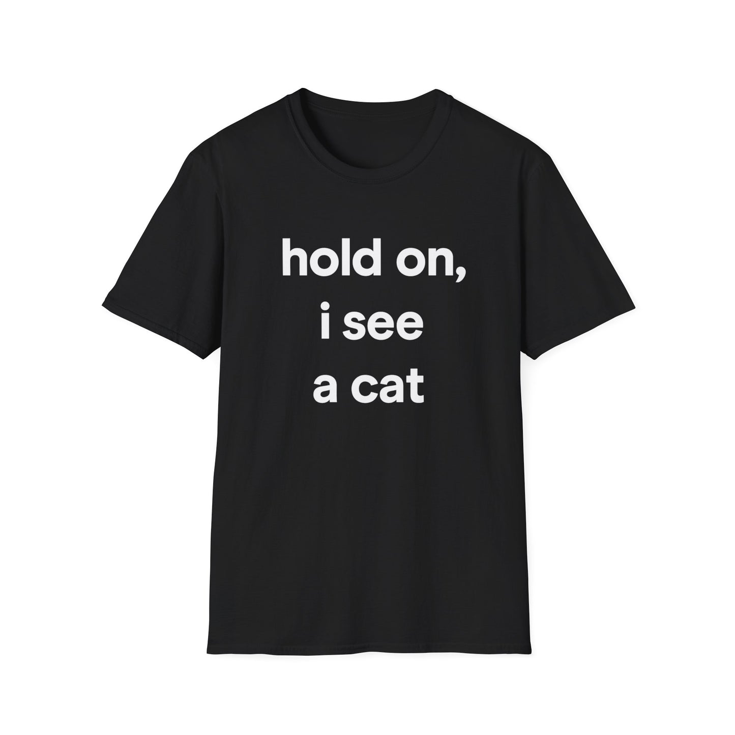 Hold On Cat T-Shirt