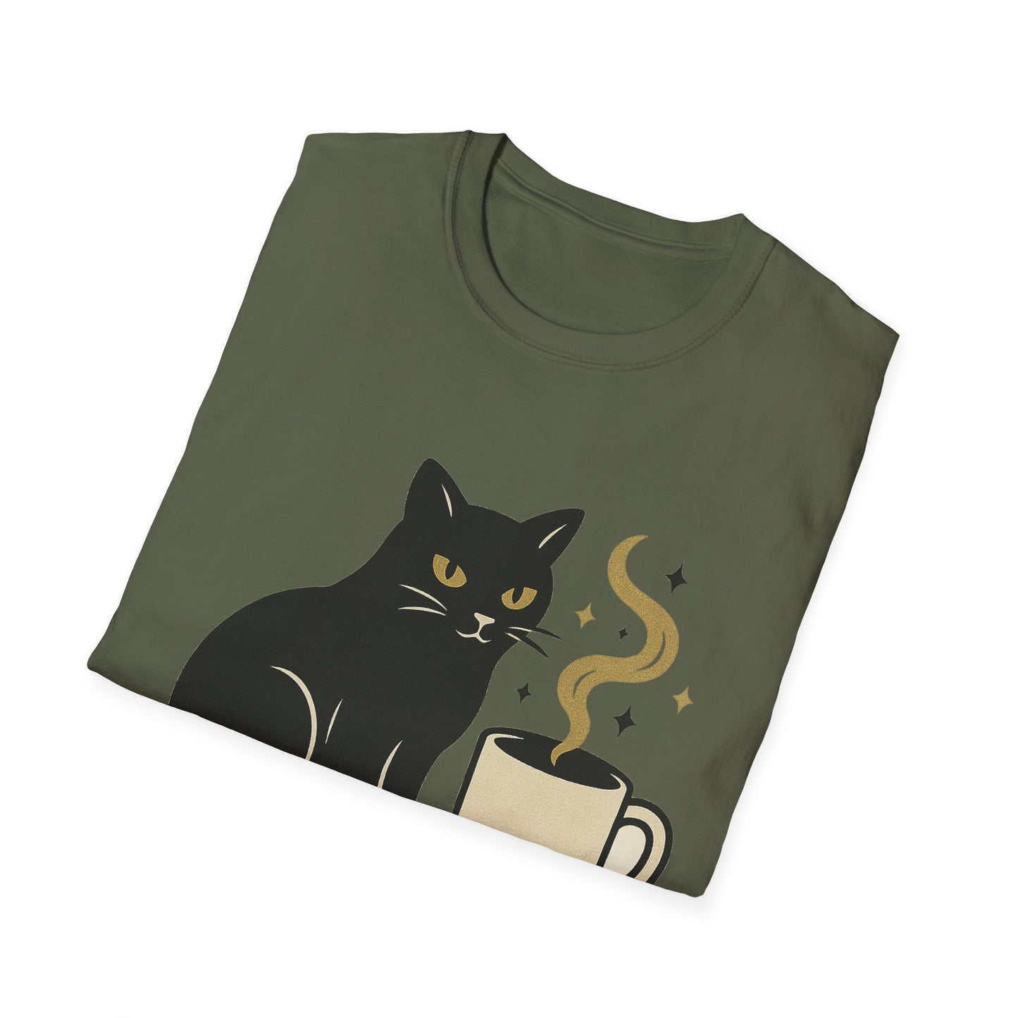 Caffeine & Black Cats T-Shirt
