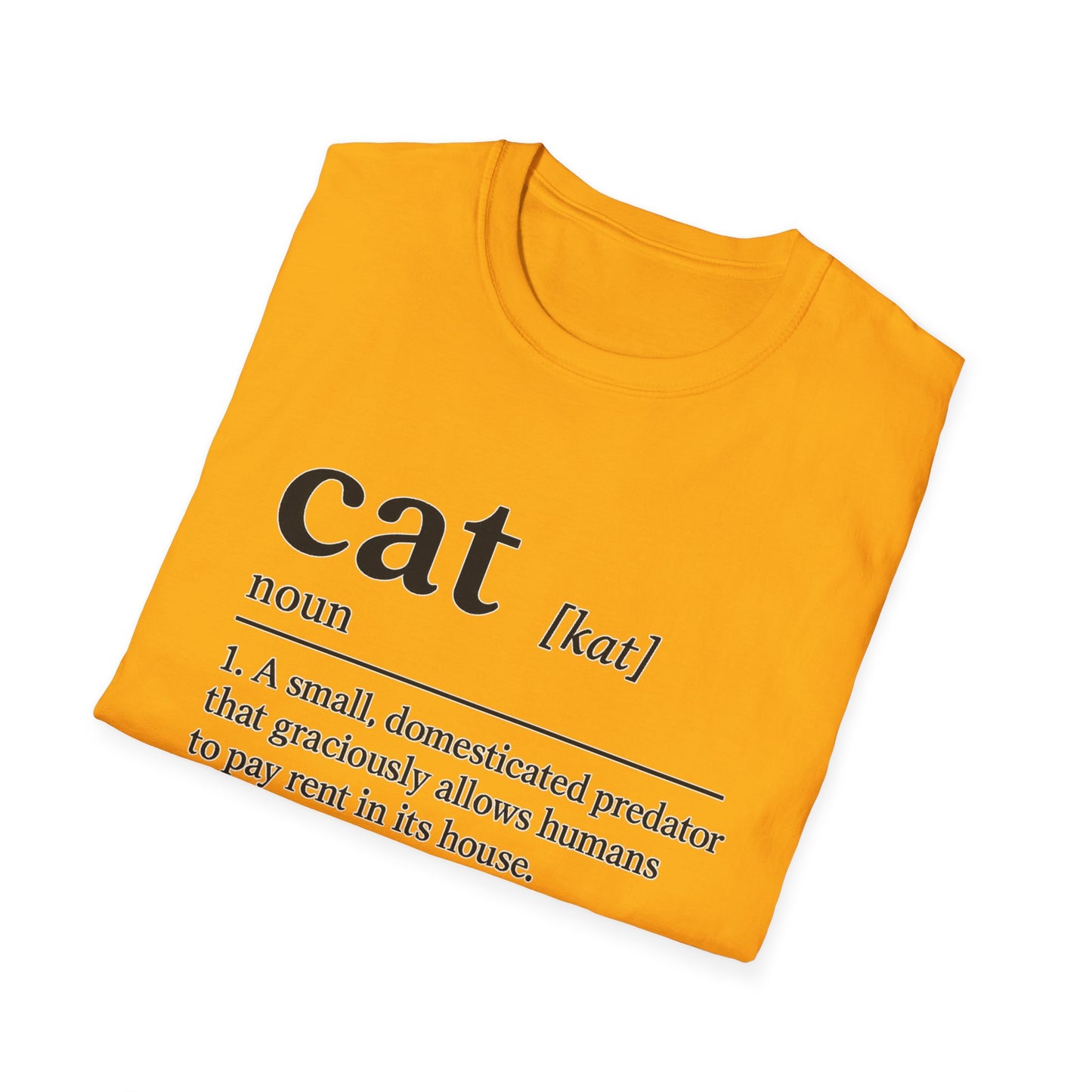 Cat Definition Alarm T-Shirt