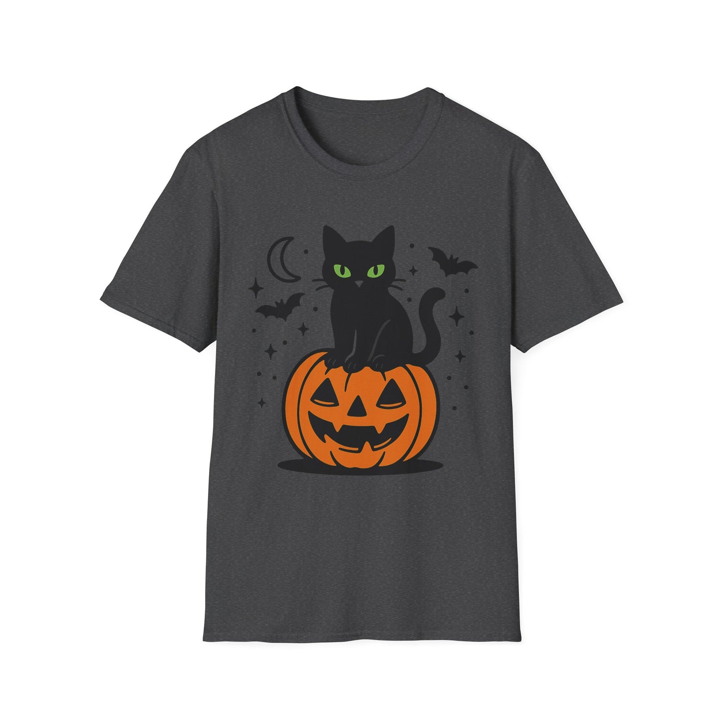 Green Eyed Halloween Cat