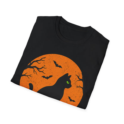 Full Moon Halloween Cat