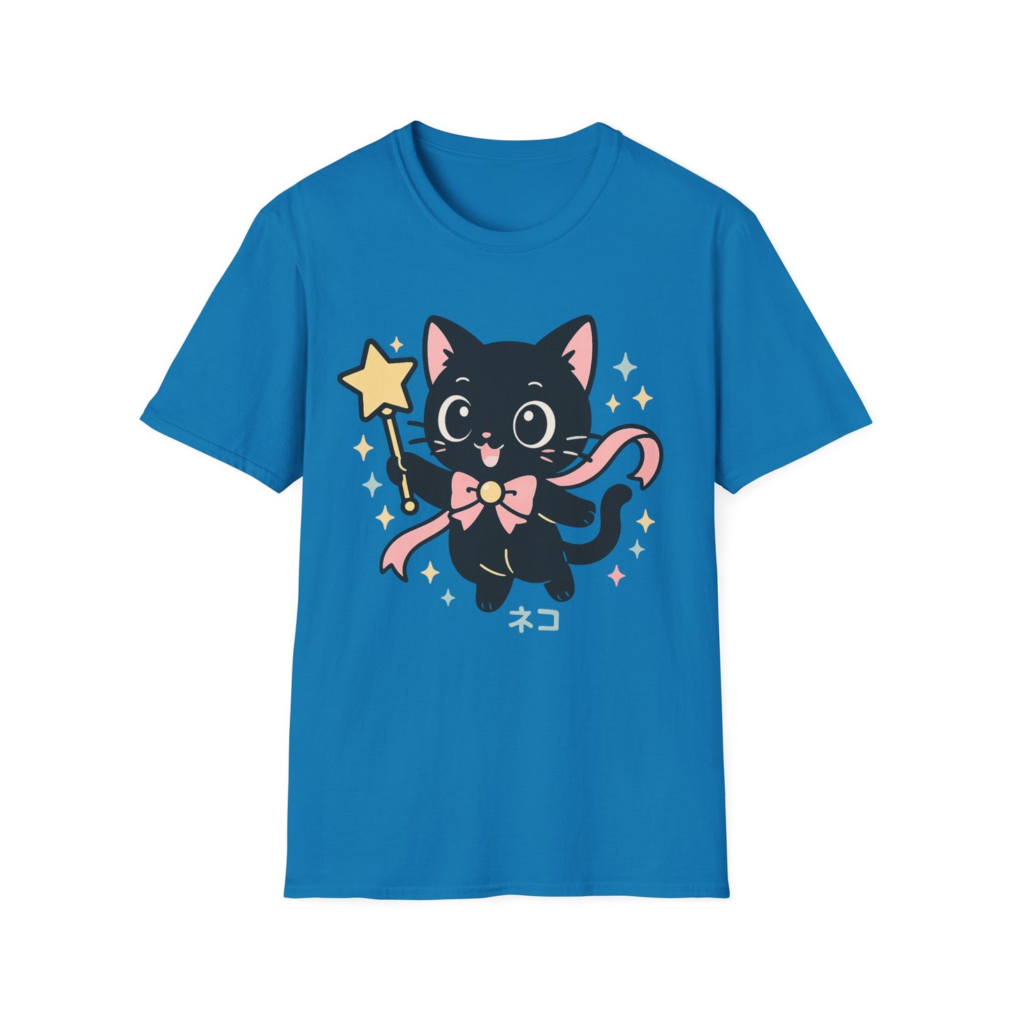 Anime Cat Soaring T-Shirt