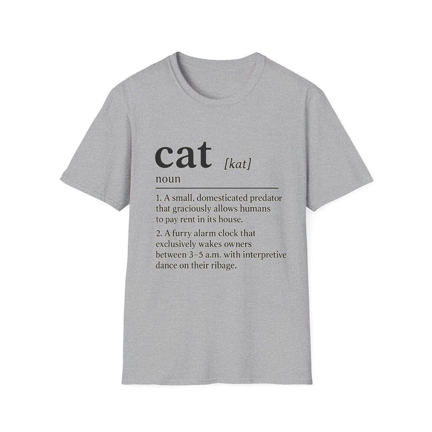 Cat Definition Alarm T-Shirt