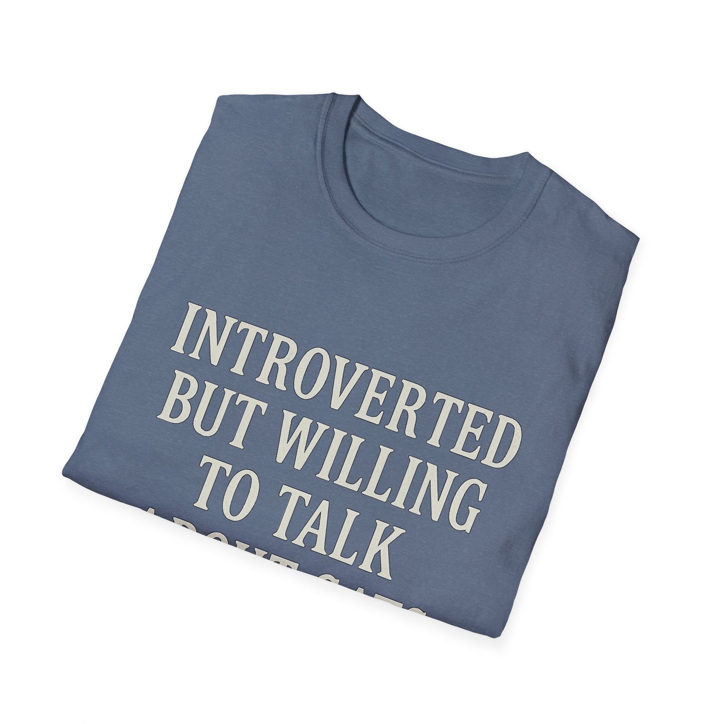 Introverted Cat Lovers T-Shirt