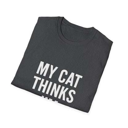 Cat Thinks I'm Cool T-Shirt