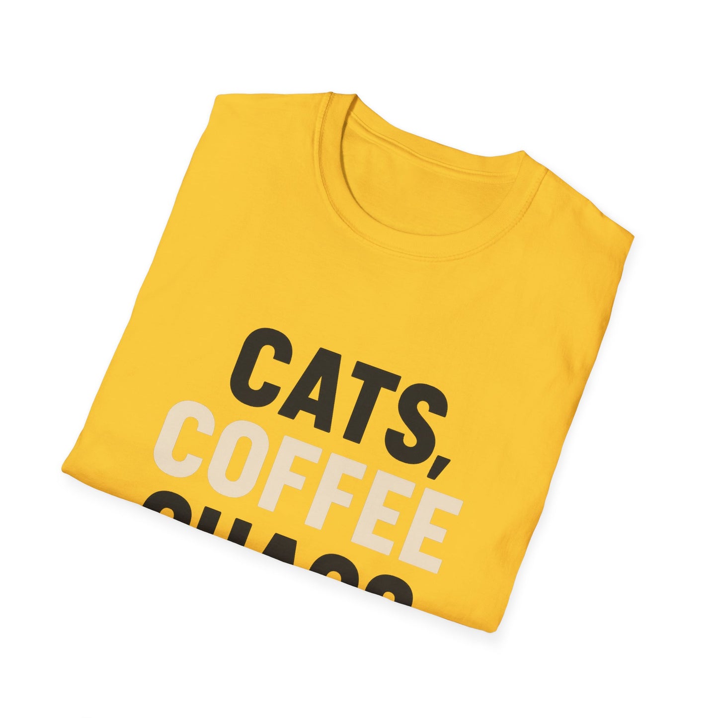 Cats Coffee Chaos T-Shirt