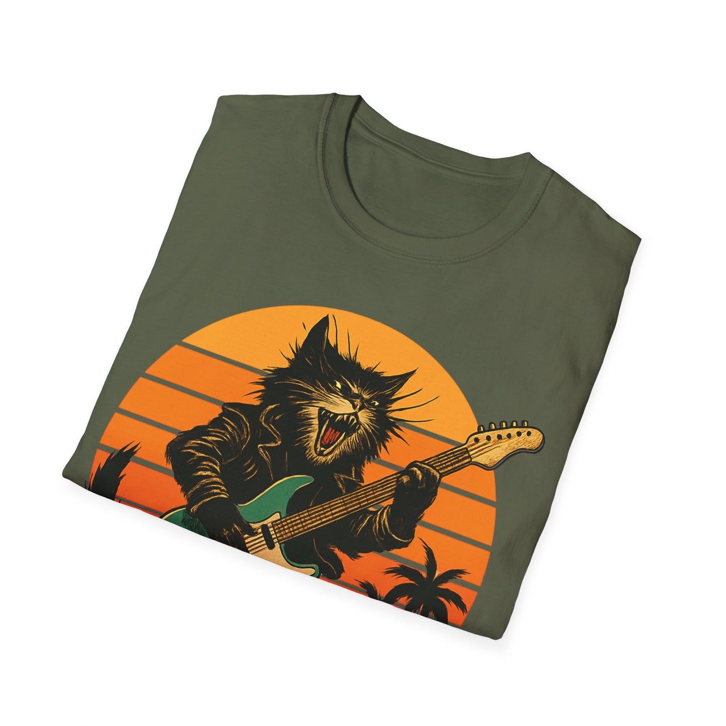 Rockstar Cat T-Shirt
