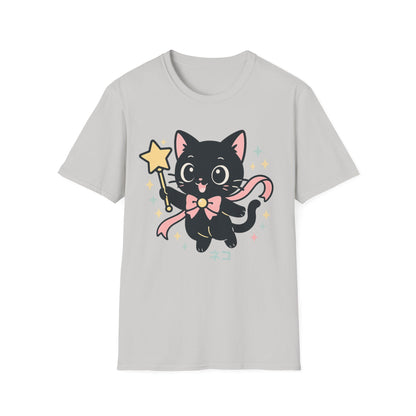 Anime Cat Soaring T-Shirt