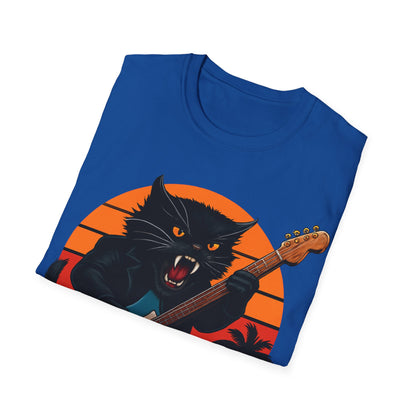 Fierce Rockin' Cat T-Shirt