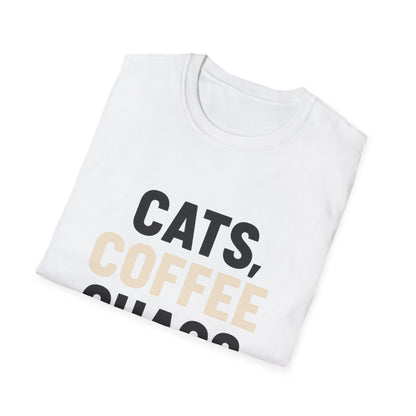 Cats Coffee Chaos T-Shirt