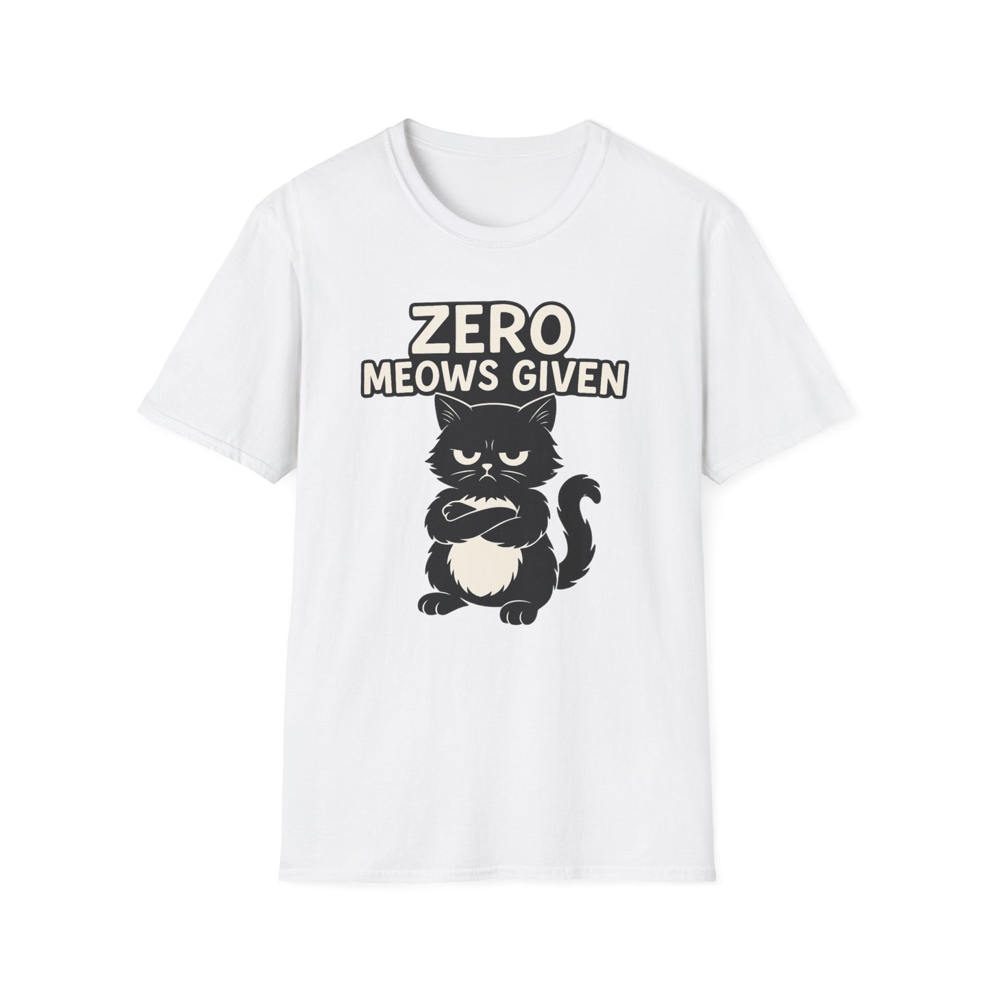 Zero Meows Given T-Shirt