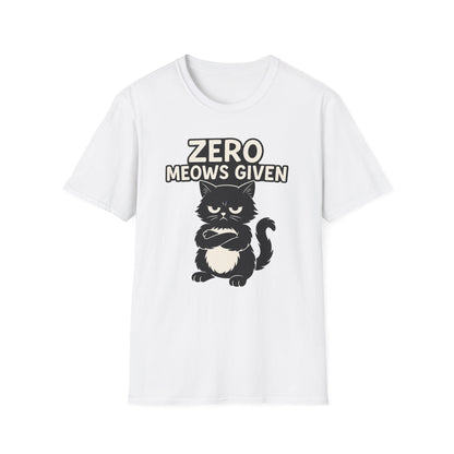 Zero Meows Given T-Shirt