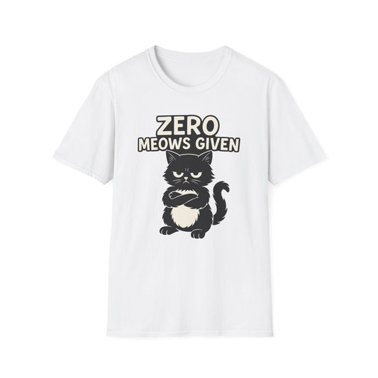Zero Meows Given T-Shirt