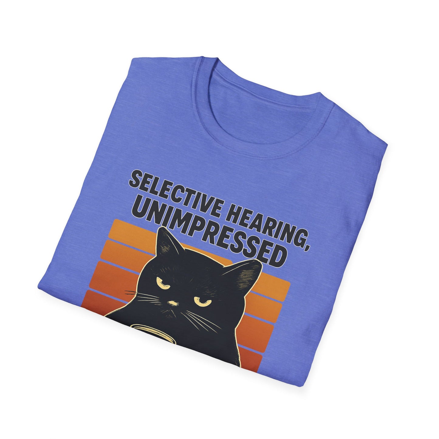 Selective Hearing Cat T-Shirt
