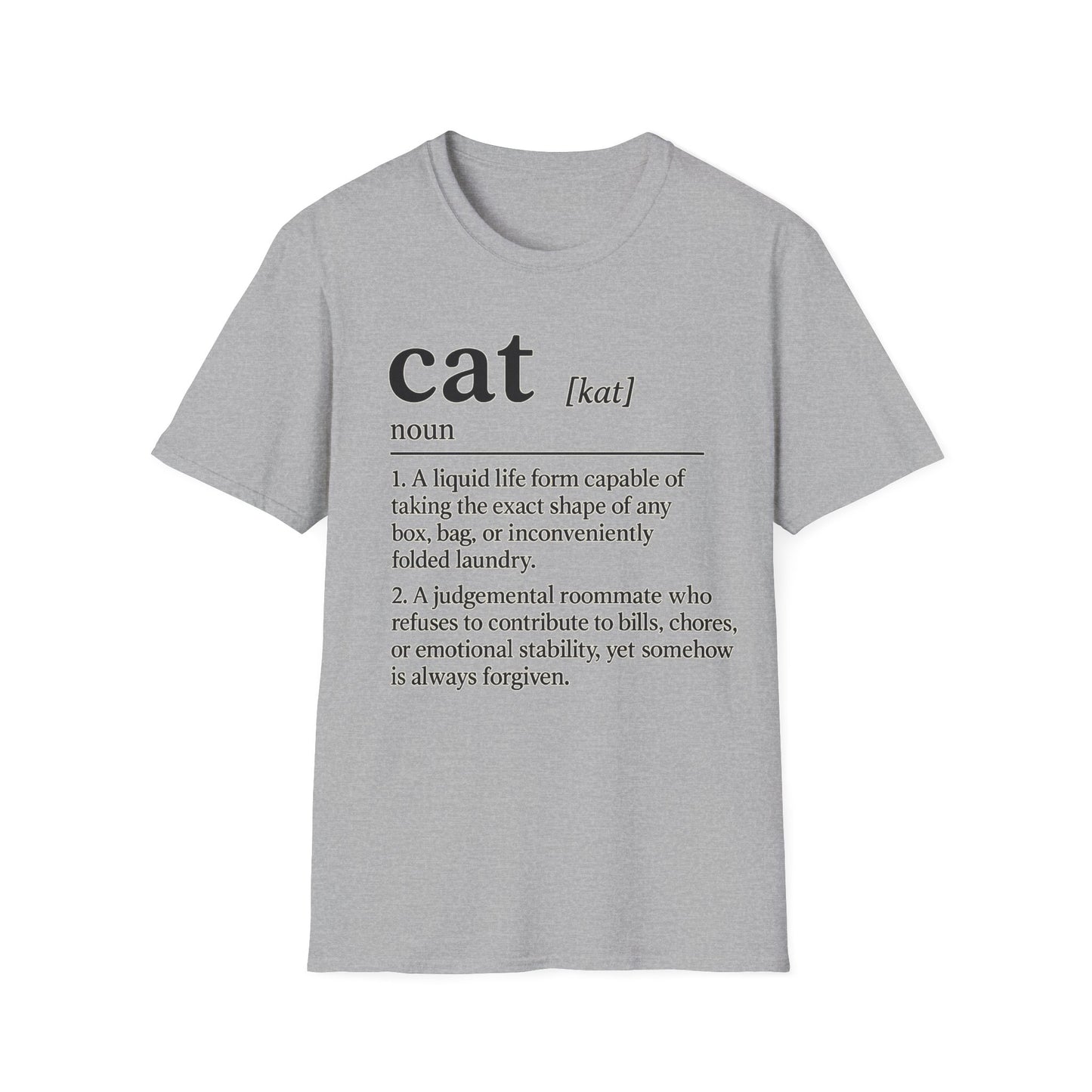 Cat Defintion Roommate T-Shirt