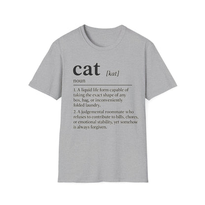 Cat Defintion Roommate T-Shirt