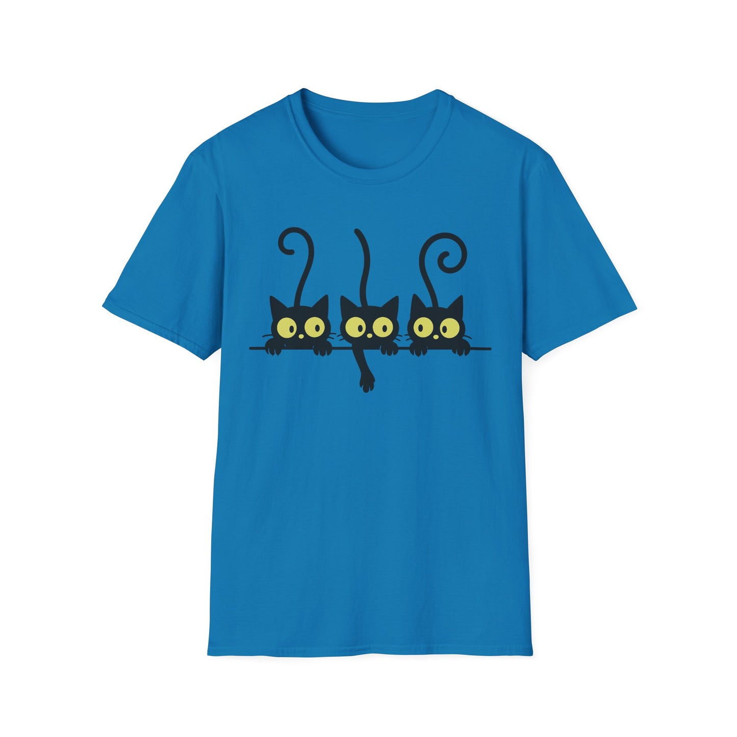 Curious Black Cats T-Shirt
