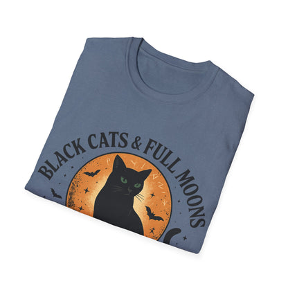 Black Cats Full Moons T-Shirt