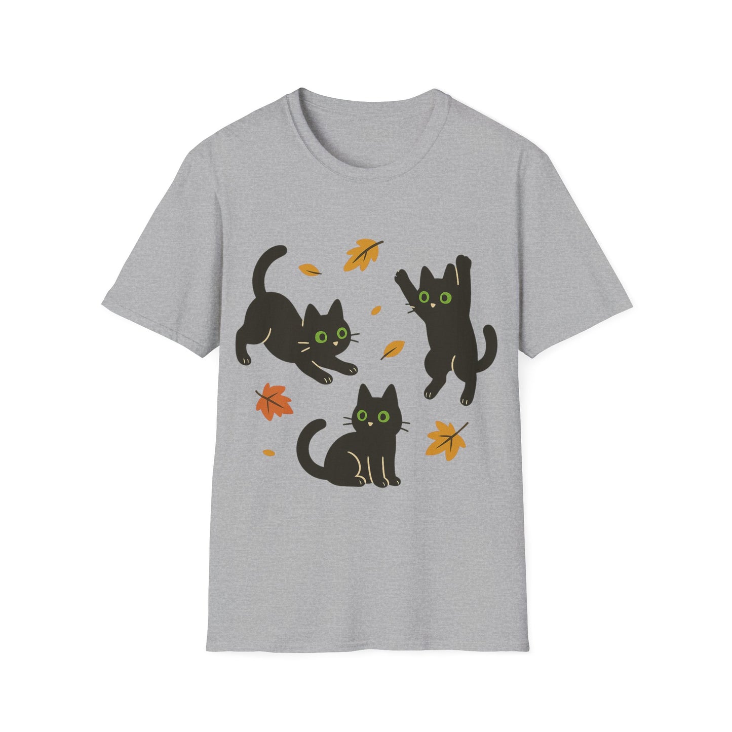 Fall Kittens Playing T-Shirt