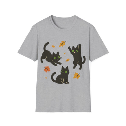 Fall Kittens Playing T-Shirt
