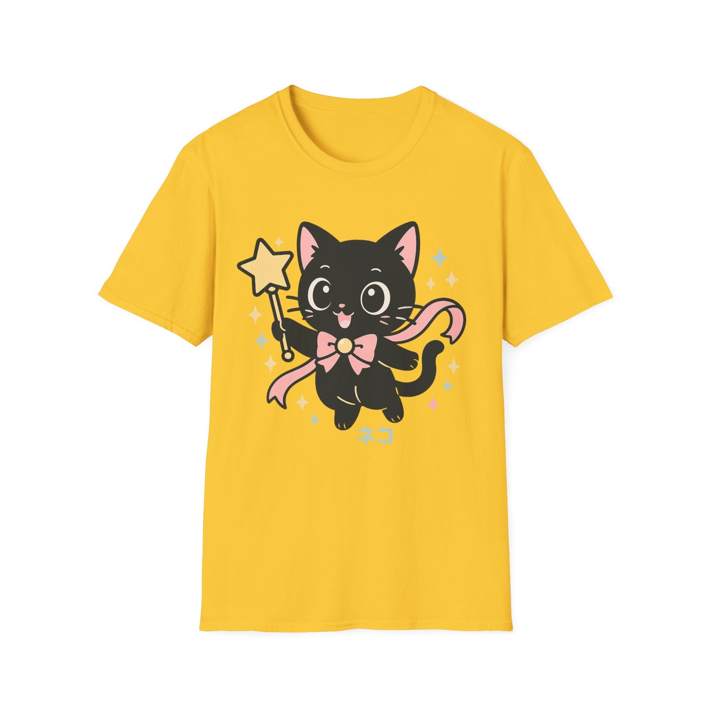Anime Cat Soaring T-Shirt