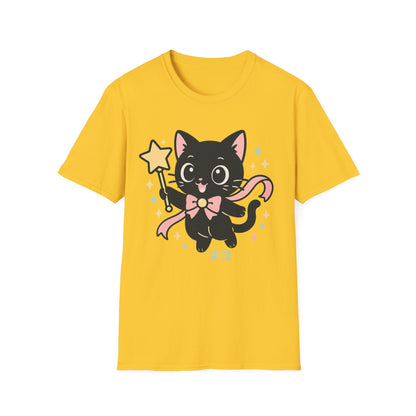 Anime Cat Soaring T-Shirt