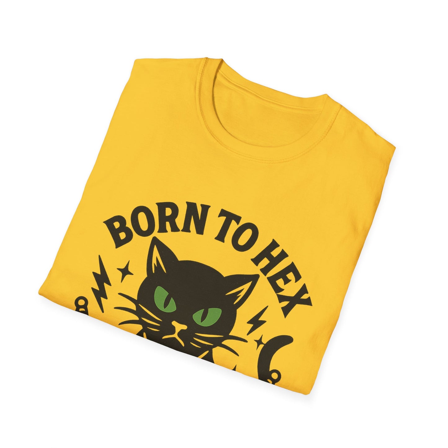 Black Cat Hex T-Shirt