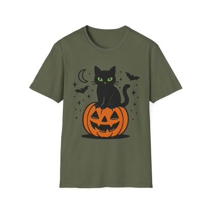 Green Eyed Halloween Cat