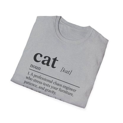 Cat Definition Therapist T-Shirt