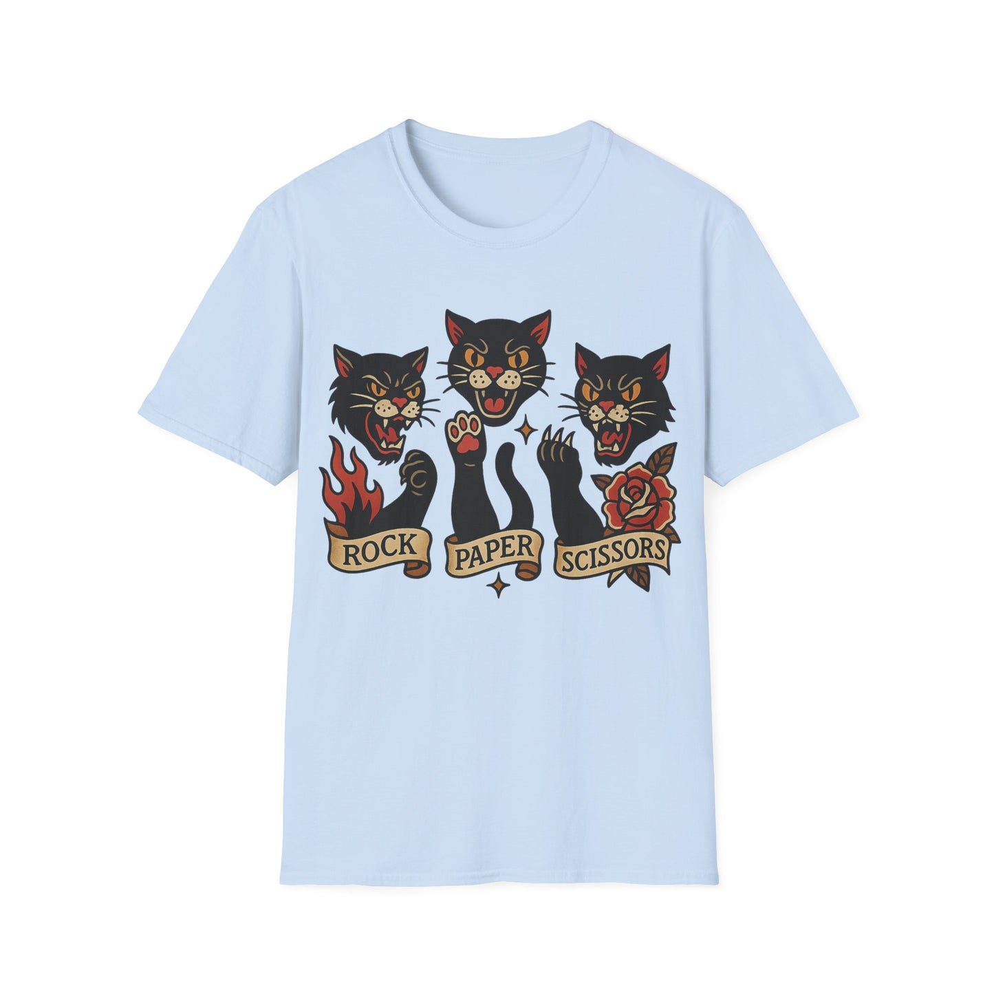 Rock Paper Cats T-Shirt